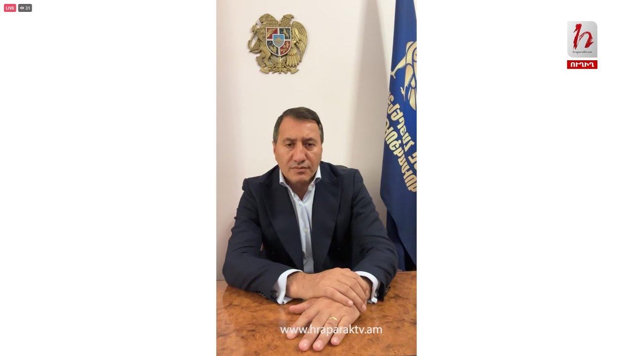 #Ուղիղ․ Կուտակումներ սահմանին․ Տիգրան Արզաքանցյան