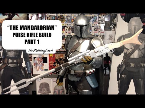 "THE MANDALORIAN" PULSE RIFLE BUILD PART 1