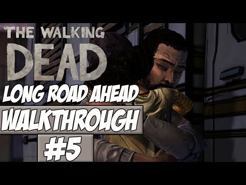 The Walking Dead Episode 3: Long Road Ahead - Walkthrough Ep.5 w/Angel - Train Wreck!