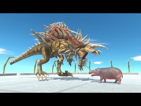 HellSpino on Tentacle Tower - Animal Revolt Battle Simulator