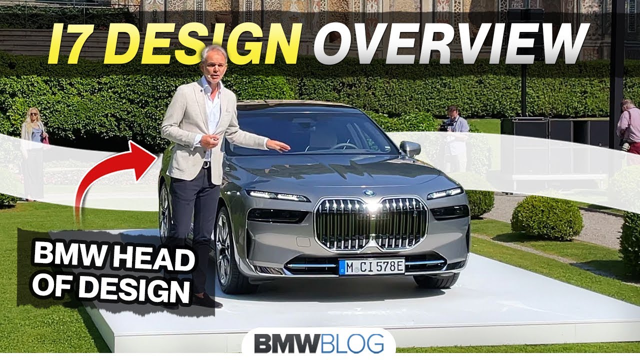 BMW i7 Design Presentation by Adrian van Hooydonk, VP Design BMW Group