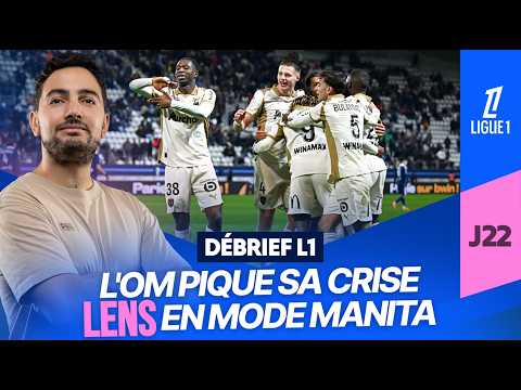 Le Débrief de la J22 de L1 : l'OM pique sa crise, la manita lensoise