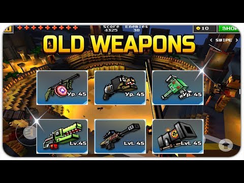 Pixel Gun 3D - Old Weapons Gameplay :3