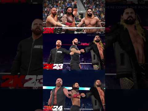 WWE2K24 VS WWE2K23 VS WWE2K19 🤔😲