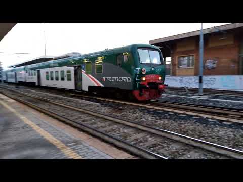 E464 271+6 piano ribassato Trenord - Milano Greco - 17/02/2023