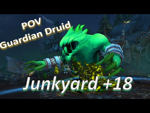 Mechagon Junkyard +18 / POV Guardian Druid