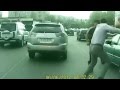Драка на дороге в Алматы 