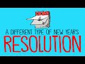 A different kind of New Year's Resolution