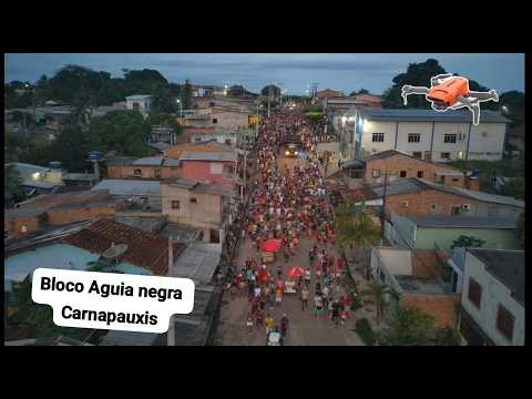 Bloco Águia negra 2° dia do pré carnaval em ÓBIDOS PA