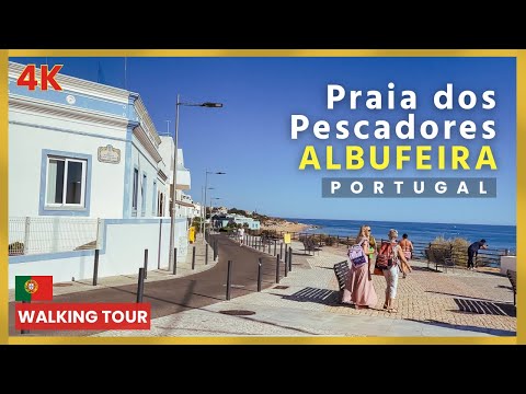 Walking Tour to Praia dos Pescadores, Algarve - Portugal | (Fishermen's Beach) | Summer 2023