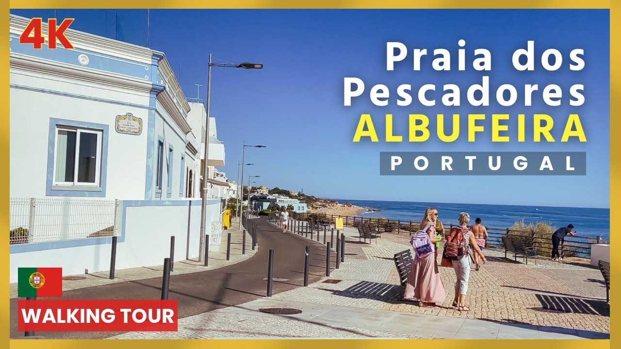 Embark on a walking tour to Praia dos Pescadores.
