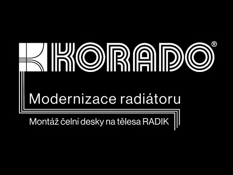 KORADO - Modernizace radiátoru - www.DronSky.cz