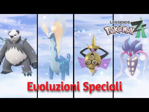 Tutte le 43 evoluzioni speciali in Leggende Pokemon ZA
