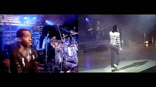 Michael Jackson - Another Part Of Me (Music Video Vs. Wembley Performance)