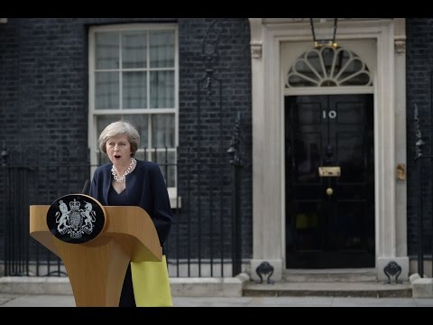 Theresa May pledges to build a 'better Britain' – video