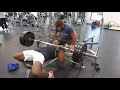 Bench Press 315 lbs × 2 reps bodyweight 217 lbs ROAD TO 405 BENCH PRESS WEEK 1