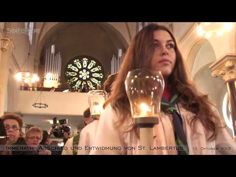 Abschied von St.  Lambertus Immerath