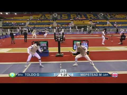 Doha 2021 SMF - L64 - Toldo BRA v Mepstead GBR