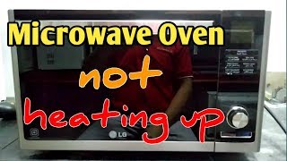 Microwave Oven Not Heating — Troubleshooting and Repair (Tagalog)