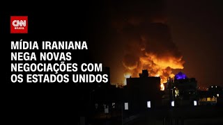 Vídeo: Guerra no Oriente Médio: Mídia iraniana nega novas negociações com os EUA | AGORA CNN