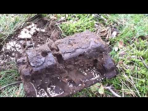 WW2 Relikte Teil 94 : Fundobjekte - Teile einer Flak / Pak ???