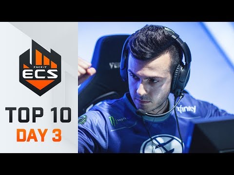 Top 10 Best Plays - ECS S8 FINALS Day 3 - Feat. JW, flusha, Elige!