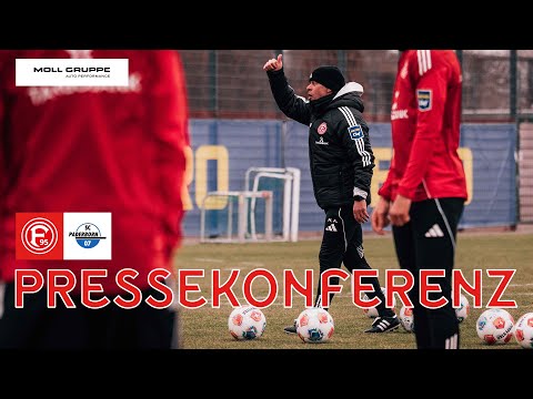 PRESSEKONFERENZ | Fortuna Düsseldorf gegen SC Paderborn | 2025/26 | Anfang vor #F95SCP