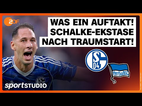 FC Schalke 04 – Hertha BSC | 2. Bundesliga, 1. Spieltag 2025/26 | sportstudio