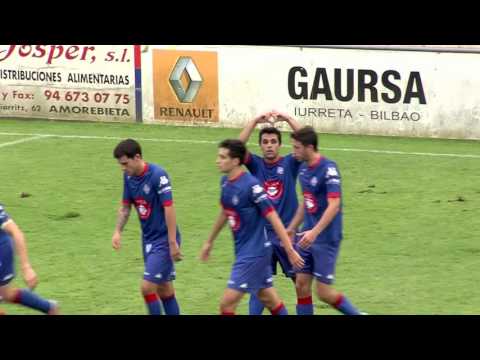 Segunda B 2016-17. Resumen SD Amorebieta 3  - Gernika Club 1
