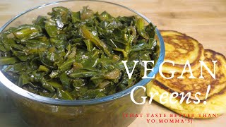 How to Make TASTY Collard Greens Without Meat!