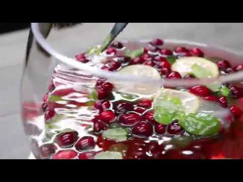 Cranberry Champagne Punch