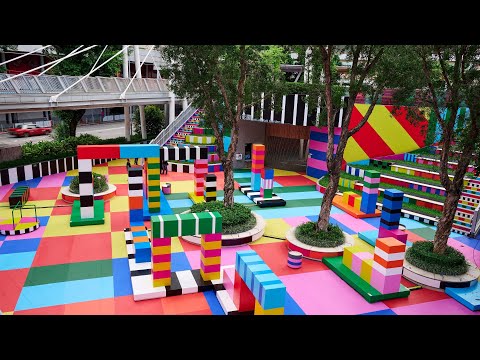Tsuen Wan transforms with #ddHK colourful installations
