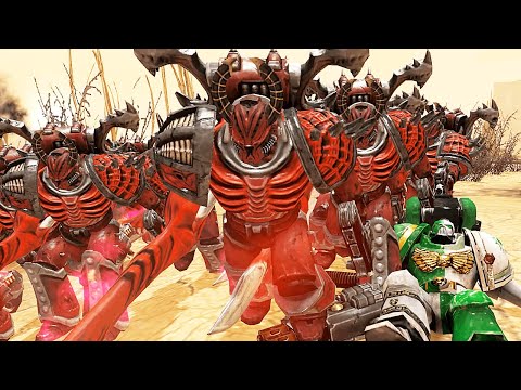 20 Chaos Possessed vs 200+ Space Marines! - Astartes Mod, Warhammer 40K: Dawn of War 2: Retribution