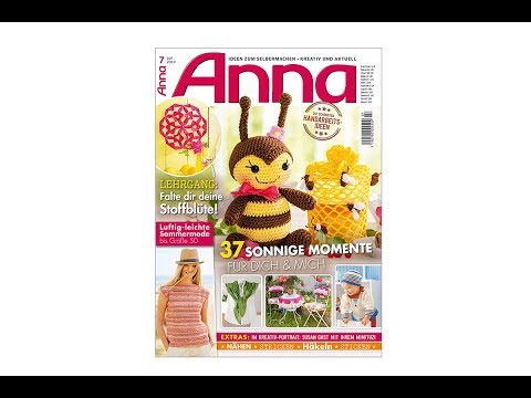 Zeitschrift Anna Nr. 7/2019 - alle Modelle auf einen Blick