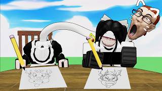 他人の絵をカンニングして生き残るロブロックス【Roblox】