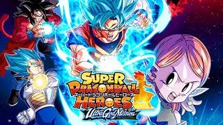 ドッカンバトル」ドラゴンボールヒーローズスペシャルバトル宇宙悟空サンドで黒衣の戦士虹とアイリス虹使ってみた