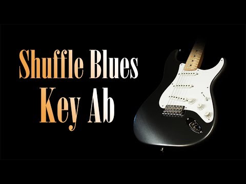 Texas Blues Shuffle in Ab (Jam Track)