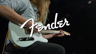 Video thumbnail for Fender American Performer Telecaster RW, Satin Sonic Blue | Gear4music demo by Gear4music Guitars