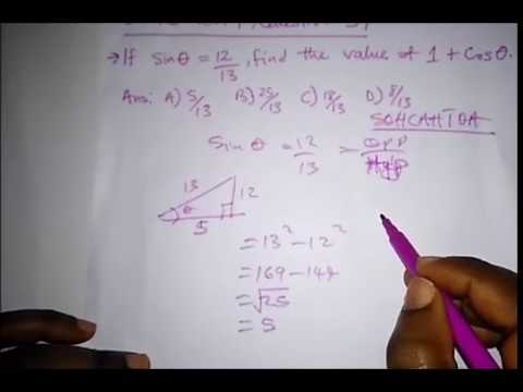 JAMB Past Questions Solved on - Trigonometry Part 1