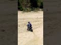 Riding Along A Dry River Bed Near The Pacific Coast Of Mexico