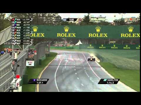 The crowd during the 2014 Australian grand prix qualifying