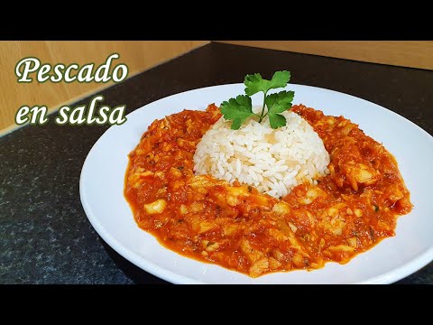 Como hacer PESCADO en SALSA para SEMANA SANTA | Receta fácil y rápida ❤👩🏽‍🍳
