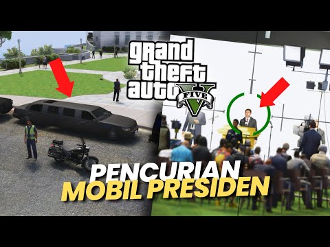 Gua Mencuri Mobil PRESIDEN Paling LANGKA di GTA 5! (Mod)