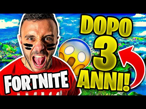 GIOCO A FORTNITE DOPO 3 ANNI E SUCCEDE QUESTO...