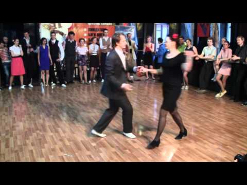 Ksenia Apozyants & Sergey Bulatnov - Slow Round at Russian Open Championship 2011