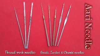 Aari Needle Information (in 2019) / Maggam Needle / RS AARI WORLD