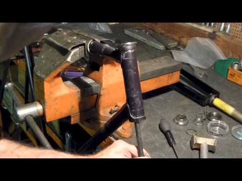 comment demonter fourche vtt