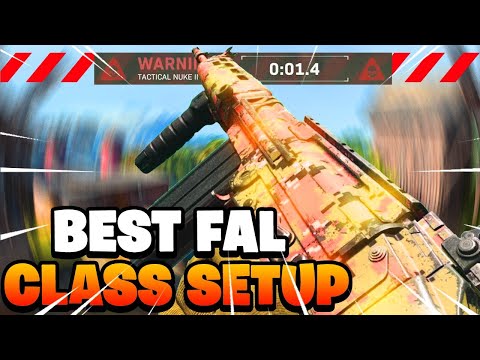 BEST FAL CLASS SETUP! WORLD'S FASTEST TRIGGER FINGER IN (MODERN WARFARE) 100+ KILL GAMEPLAY
