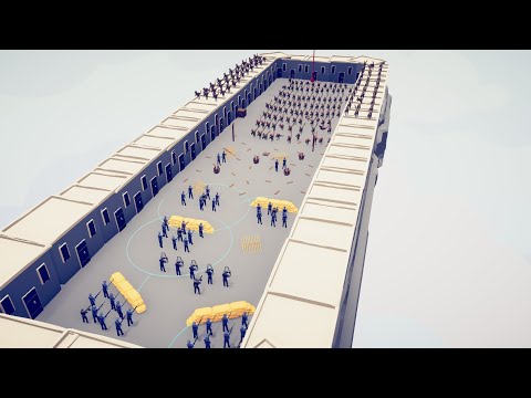 150x RAPTOR VS AMERICAN POLICE - Totally Accurate Battle Simulator | TABS