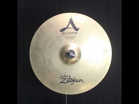 Used Zildjian 14" A Custom Fast Crash - 737g (video demo) image 3
